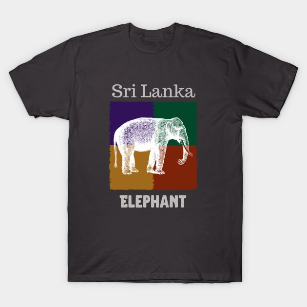 Sri Lanka Elephant T-Shirt by LegitHooligan